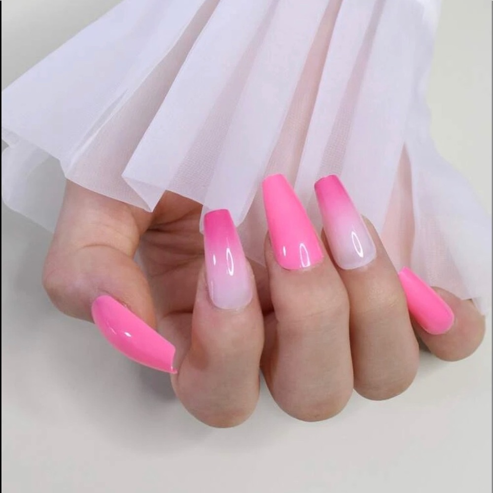 2/16 Pretty in Pink Coffin Nails